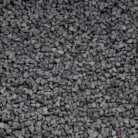 Gravier Décoratif Big Bag Vrac 500 kg Basalte Noir Concassé 8-11 mm