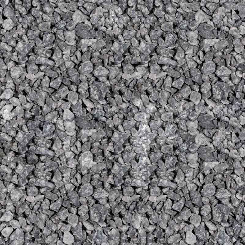 Gravier décoratif gris 4/12 mm en sac 25kg - OOGarden