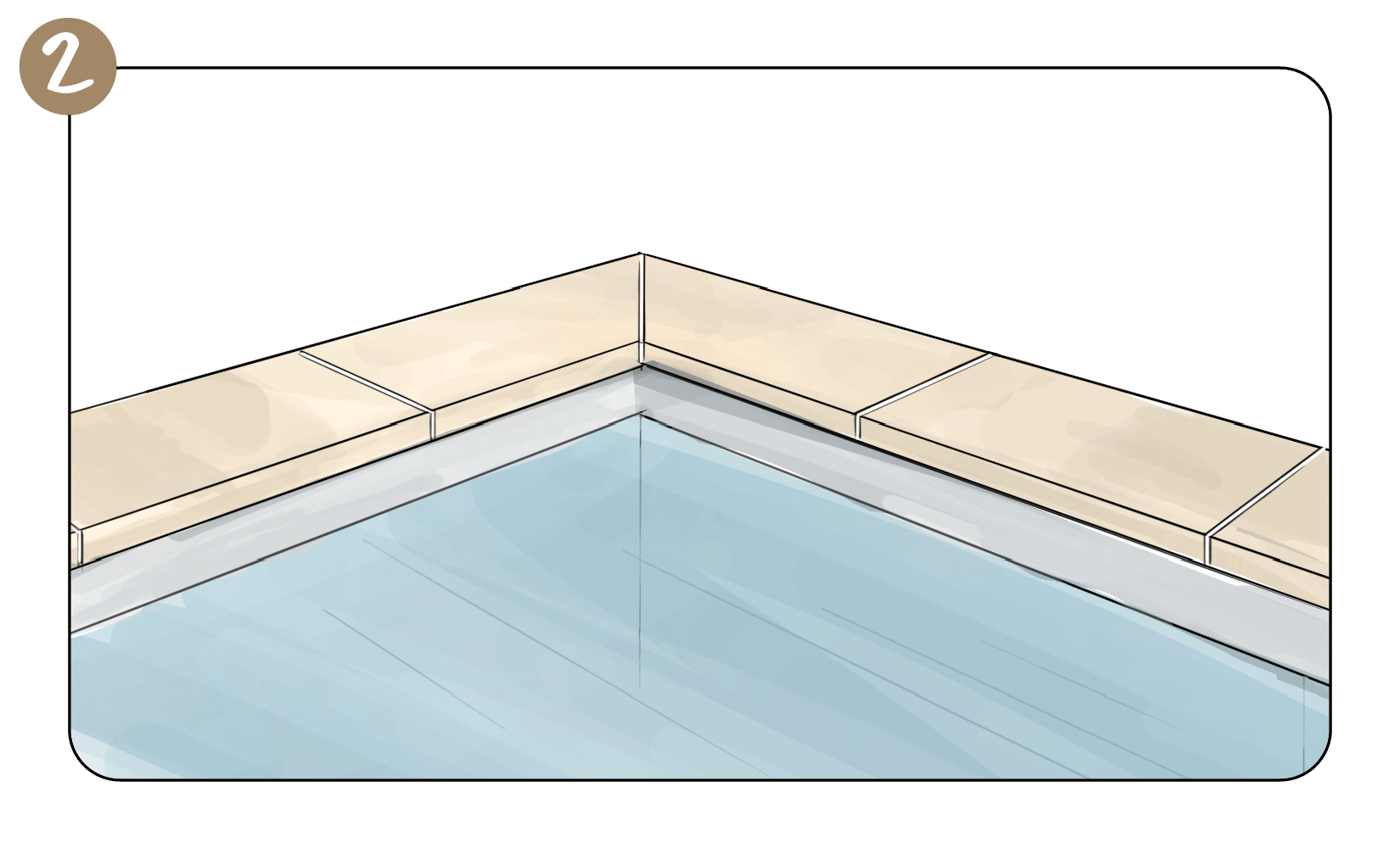 Comment poser des margelles de piscine en pierre naturelle ?